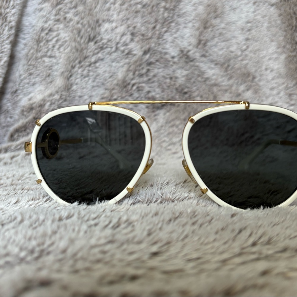 Versace White and Gold Women's